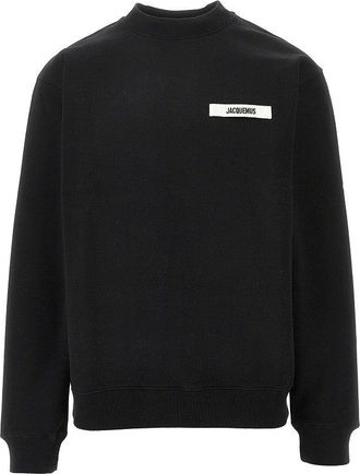 Jacquemus Gros Grain crewneck sweatshirt Man XL