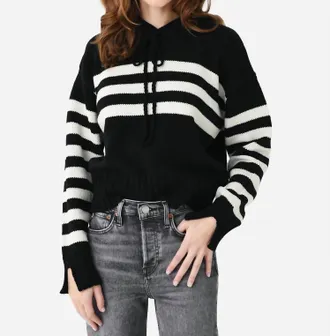 Ciao Lucia Tiago Hoodie In Black