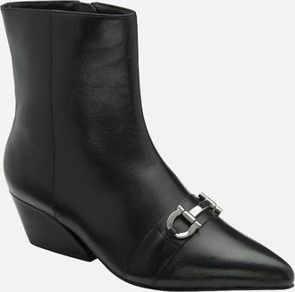 Ravel Womens Aydon Womens Western Style Ankle Boots - Black - Size: 5