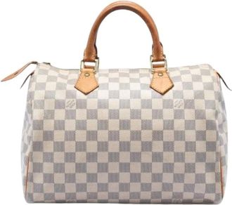 Louis Vuitton Pre-owned Handbags, female, White, Size: ONE SIZE Pre-owned Speedy 30