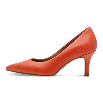 Tamaris Schoenen, Dames, Oranje, 38 EU, Leer, Leren Pumps