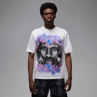 Nike Jordan Mens Jordan Sport 85 Dri-FIT Graphic T-Shirt in White | HJ2395-100