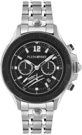 Plein Sport Warrior Tech Quartz Bracelet Watch, 47.5mm in Stainless Steel at Nordstrom Rack