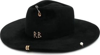 Ruslan Baginskiy Felt-Finish Fedora - Womens - Felt
