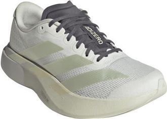 adidas Adizero EVO SL Running Shoe in Off White/ice Gold/granite at Nordstrom, Size 10.5
