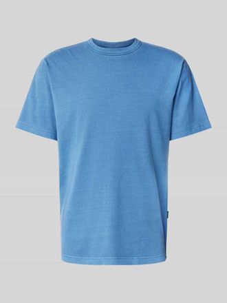 Selected T-Shirt aus reiner Baumwolle Modell DIEGO in Ocean, Gr&ouml;&szlig;e XL