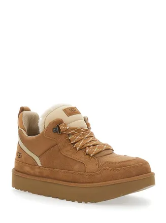 UGG Mens Low-Top Suede Sneakers Brown Trainers