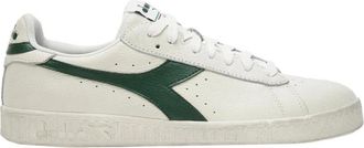 Diadora Vintage Low Top Leren Sneakers - Heren - Sneakers - Wit - 40 EU - Leer - Schoenen