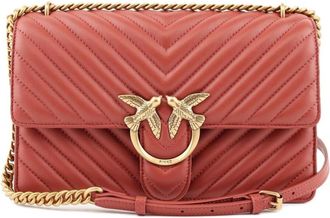 Pinko Pinko, Tassen, Dames, Rood, ONE Size, Love One Classic Slouchy