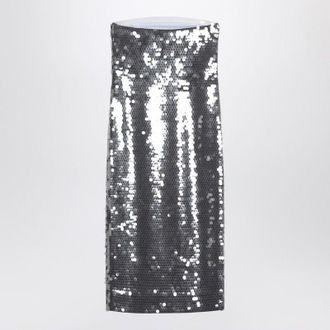 Max Mara Midi-jurk met een gradient sequin effect