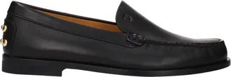 Tod's Tods Damess Leren loafers zwart