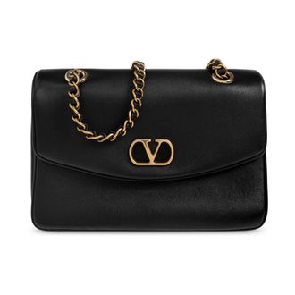 Valentino Garavani Dames, Tassen, Zwart, Maat: ONE Size Leer