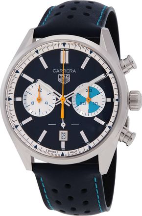Tag Heuer Limited Edition Carrera Chronograph Automatic Blue Dial Mens Watch CBN201N.FC6620