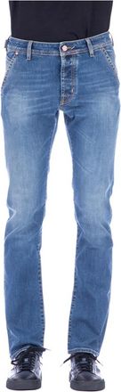 Jacob Cohen Leonard Denim Jeans - Heren - Slim Fit Jeans - Blauw - W31 - Denim - Jeans
