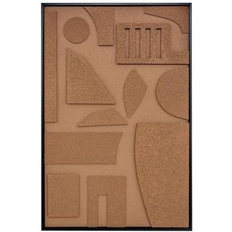 Atmosphera Tela marrone jilani 3d 60x90cm - Atmosphera créateur dintérieur