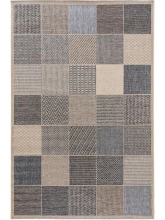 benuta Alfombra de exterior & interior azul 200x285