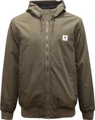 Element Dulcey Gewatteerde Jas Groen - Heren - Winterjassen - Groen - S - Polyester - Jassen