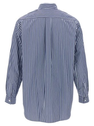 Comme Des Gar&ccedil;ons Mens Blue Cotton Blouse