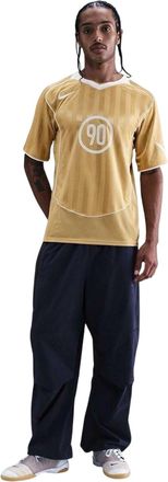 Nike Heren T90 Energy-shirt met V-hals en korte mouwen (Goud)