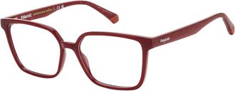 Polaroid D836 C9A Optisch Montuur - unisex - Brillen - Rood - 49 MM - Accessoires
