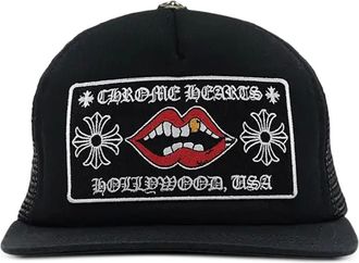 Chrome Hearts Chomper Hollywood honkbalpet - Zwart