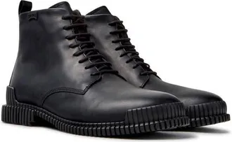Camper Pix Leather Ankle Boot in Black at Nordstrom, Size 43