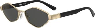 Moschino Mol 101/S Zonnebrillen - Dames - Zonnebrillen - Geel - 57 MM - Accessoires