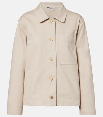 Max Mara Fascino denim overshirt