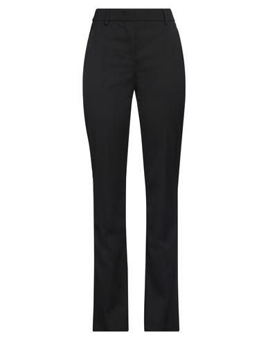 パンツ MOSCHINO Women Straight Pants A01160418 0555 Black Moschino: Black Pants now up to −87% | Stylight