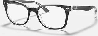 Ray-Ban Womens Optics Eyeglasses In Polished Black