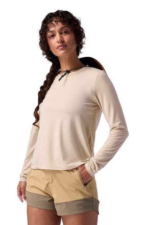 Backcountry Destination Long-Sleeve Shirt - Womens in Fog at Nordstrom, Size Xx-Large