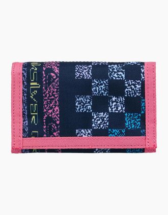 Quiksilver Mens Quiksilver Mens The Everydaily Tri-Fold Wallet - Spirit Camo Blue - Size: S