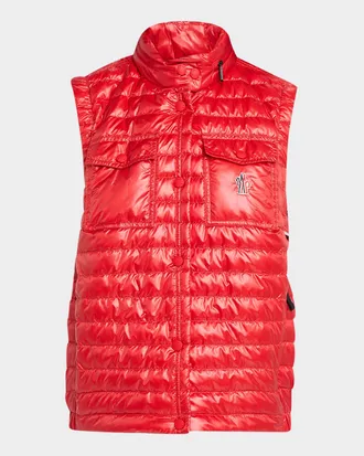 Moncler Gumiane Hooded Down Vest