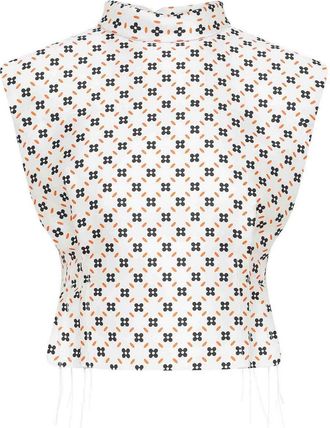 Lanvin Cropped Sleeveless Top