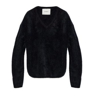 Lisa Yang Cashmere Knitwear, female, Black, Size: M Margareta Sweater