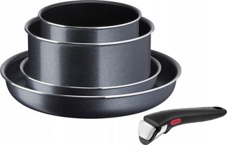 T-fal Juego De Ollas Tefal Ingenio Xl Force L1589502 (5 Piezas) 1 Unidad