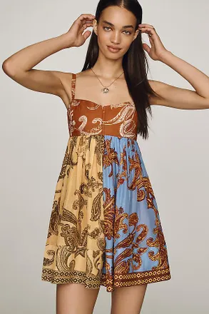 Hemant & Nandita Mini Babydoll Dress