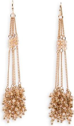 Saachi Cluster Tassel Drop Earrings in Gold at Nordstrom Rack