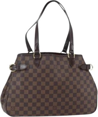 Louis Vuitton Pre-owned Handbags, female, Brown, Size: ONE SIZE Pre-owned Vintage Canvas Handbag