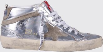 Golden Goose Sneakers Mid-Star in pelle scamosciata con effetto usurato e caviglia mid top