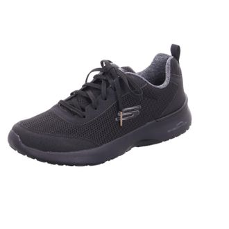 Skechers Womens Skech-air Dynamight Fast Brake Trainers,Black Mesh / Black Trim,5.5 UK
