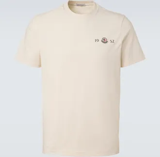 Moncler T-shirt in jersey di misto cotone