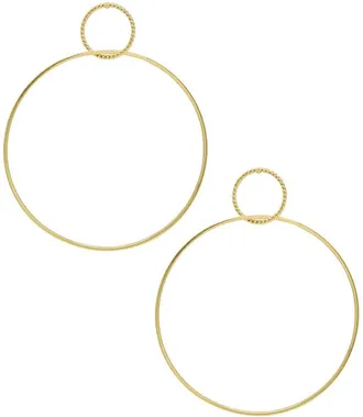 Ettika 18K Plated Interlocking Hoops