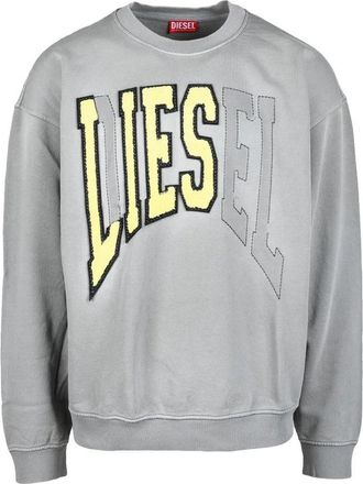 Diesel Crewneck Sweatshirt - Light Grey