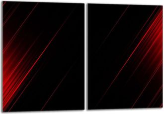 OEM Placa Protectora De Vidrio Para Estufa 2x40x52 Negra