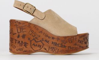 Chlo&eacute; Heeled Sandal CHLO&Eacute; Woman color Beige