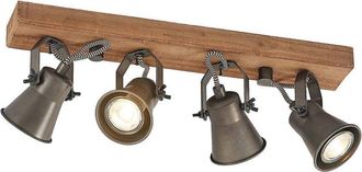 Lindby Lindby - Ceiling Lightdimmable Grandesa made of Wood for Living Room & Dining Room