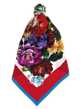 Dolce & Gabbana Multicolore Zijden Foulard