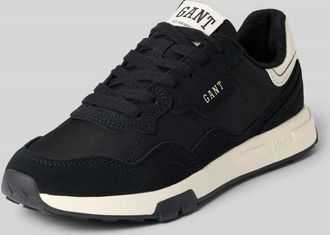 GANT Sneaker aus Leder-Textil-Mix Modell Youtron in Black, Gr&ouml;&szlig;e 40