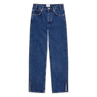 Anine Bing Indigo Blue Straight Jeans